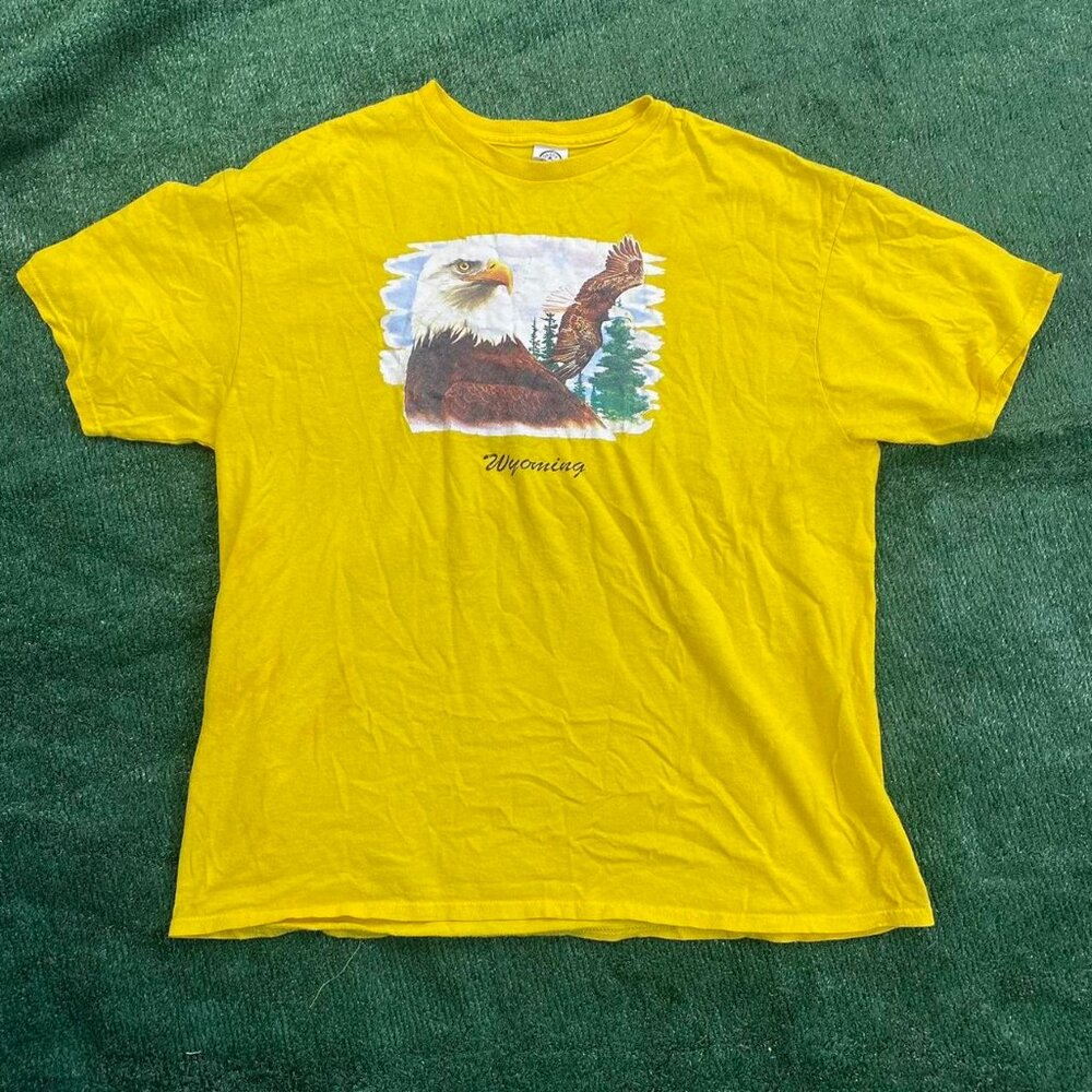 Vintage Y2K Wyoming Bald Eagle